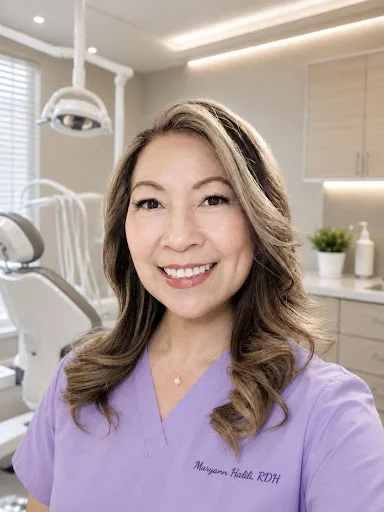 mary ann gazelle halili registered dental hygienist