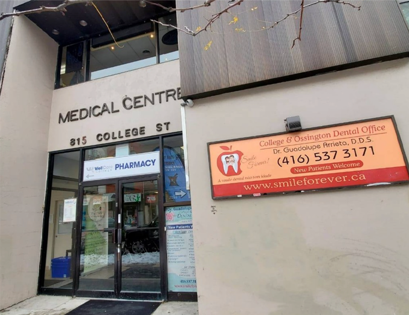 entry gate of our dental clinic