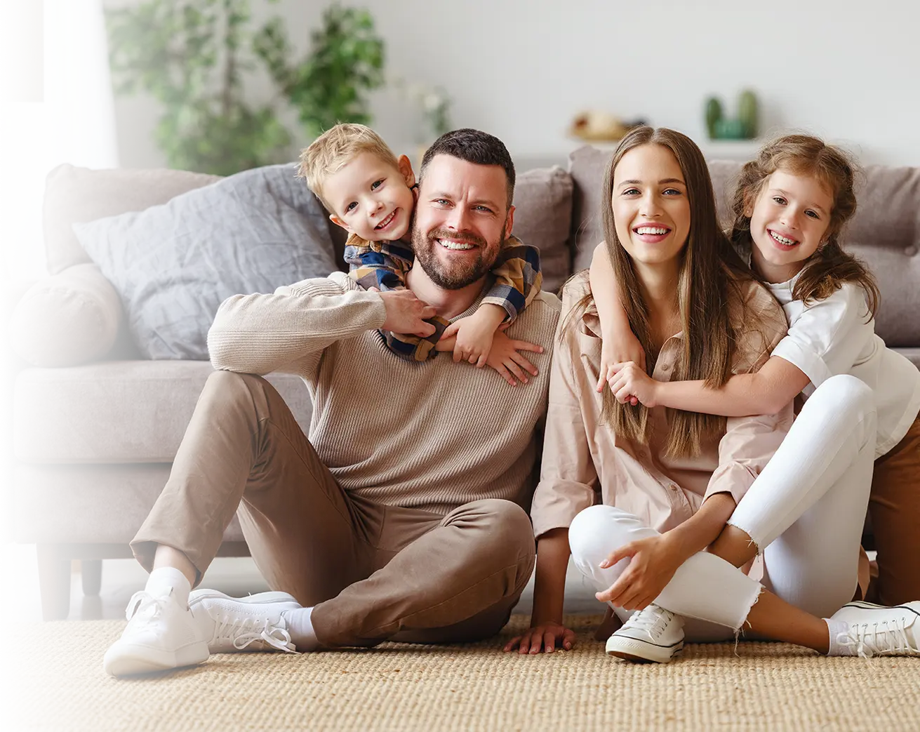 photo of family got treatment at our family dentist in little italy toronto, on